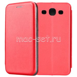 Чехол-книжка кожаный для Samsung Galaxy S3 I9300 (красный) Fashion Case