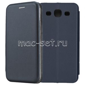 Чехол-книжка кожаный для Samsung Galaxy S3 I9300 (синий) Fashion Case