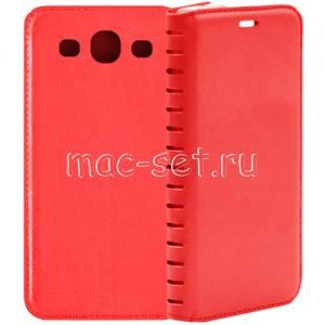Чехол-книжка кожаный для Samsung Galaxy S3 I9300 (красный) Book Case New