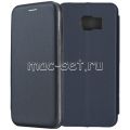 Чехол-книжка кожаный для Samsung Galaxy S6 G920F (синий) Fashion Case