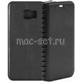 Чехол-книжка кожаный для Samsung Galaxy S6 edge G925F (черный) Book Case New