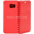 Чехол-книжка кожаный для Samsung Galaxy S6 G920F (красный) Book Case New