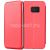 Чехол-книжка кожаный для Samsung Galaxy S7 G930 (красный) Fashion Case