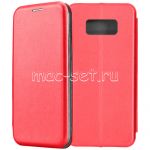 Чехол-книжка кожаный для Samsung Galaxy S8 G950 (красный) Fashion Case