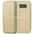 Чехол-книжка кожаный для Samsung Galaxy S8 G950 (золотистый) Fashion Case