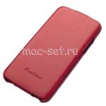Чехол вертикальный флип кожаный для Samsung Galaxy S5 G900 (красный) Fashion
