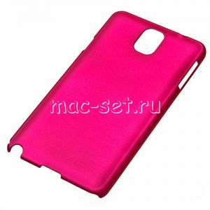 Чехол-накладка пластиковый для Samsung Galaxy Note 3 N900 (малиновый)