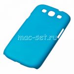 Чехол-накладка пластиковый для Samsung Galaxy S3 I9300 (голубой)