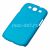 Чехол-накладка пластиковый для Samsung Galaxy S3 I9300 (голубой)