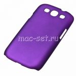 Чехол-накладка пластиковый для Samsung Galaxy S3 I9300 (сиреневый)