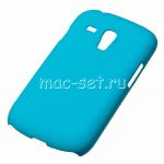 Чехол-накладка пластиковый для Samsung Galaxy S3 mini I8190 (голубой)