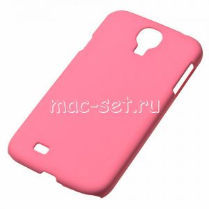 Чехол-накладка пластиковый для Samsung Galaxy S4 I9500 (розовый)