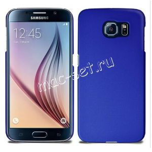 Чехол-накладка пластиковый для Samsung Galaxy S6 G920F (синий)