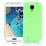 Чехол-накладка пластиковый для Samsung Galaxy S4 I9500 ультратонкий (салатовый)