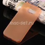 Чехол-накладка пластиковый для Samsung Galaxy S6 G920F ультратонкий (оранжевый)