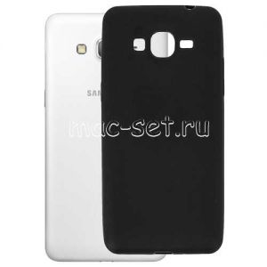Чехол-накладка силиконовый для Samsung Galaxy Grand Prime G530 / G531 "Mate" (черный)