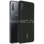 Чехол-накладка силиконовый для Samsung Galaxy A7 (2018) A750 (черный) Cherry