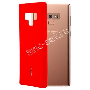 Чехол-накладка силиконовый для Samsung Galaxy Note 9 N960 (красный) Cherry