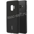 Чехол-накладка силиконовый для Samsung Galaxy S9 G960 (черный) Cherry