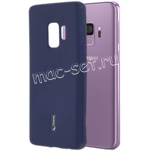 Чехол-накладка силиконовый для Samsung Galaxy S9 G960 (синий) Cherry