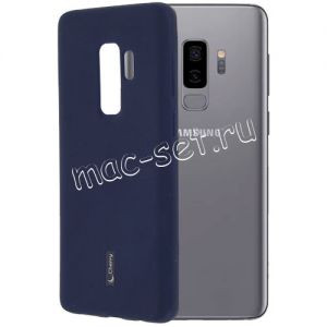 Чехол-накладка силиконовый для Samsung Galaxy S9+ G965 (синий) Cherry