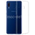 Чехол-накладка силиконовый для Samsung Galaxy A20 A205 (прозрачный 1.0мм)