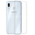 Чехол-накладка силиконовый для Samsung Galaxy A30 A305 (прозрачный 1.0мм)