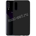 Чехол-накладка силиконовый для Samsung Galaxy A30s A307 (черный 1.0мм) матовый
