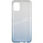 Чехол-накладка силиконовый для Samsung Galaxy A31 A315 градиент (синий) iBox Crystal