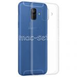 Чехол-накладка силиконовый для Samsung Galaxy A6 (2018) A600 (прозрачный) iBox Crystal