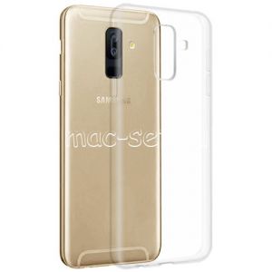 Чехол-накладка силиконовый для Samsung Galaxy A6+ (2018) A605 (прозрачный) iBox Crystal