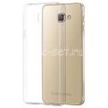 Чехол-накладка силиконовый для Samsung Galaxy A7 (2016) A710 (прозрачный 0.5мм)