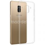 Чехол-накладка силиконовый для Samsung Galaxy A8+ (2018) A730 (прозрачный 1.0мм)