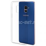 Чехол-накладка силиконовый для Samsung Galaxy A8+ (2018) A730 (прозрачный 0.5мм)