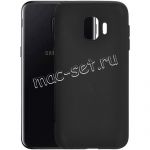 Чехол-накладка силиконовый для Samsung Galaxy J2 core J260 (черный 1.0мм) матовый