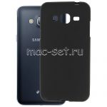 Чехол-накладка силиконовый для Samsung Galaxy J3 (2016) J320 (черный 1.2мм)