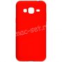 Чехол-накладка силиконовый для Samsung Galaxy J3 (2016) J320 (красный 1.0мм) матовый
