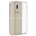 Чехол-накладка силиконовый для Samsung Galaxy J3 (2017) J330 (прозрачный 0.5мм)