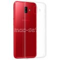 Чехол-накладка силиконовый для Samsung Galaxy J6+ J610 (прозрачный 1.0мм)