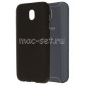 Чехол-накладка силиконовый для Samsung Galaxy J7 (2017) J730 (черный 1.2мм)
