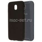 Чехол-накладка силиконовый для Samsung Galaxy J7 (2017) J730 (черный 1.2мм)