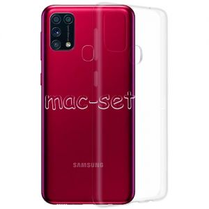 Чехол-накладка силиконовый для Samsung Galaxy M31 M315 (прозрачный 1.0мм)