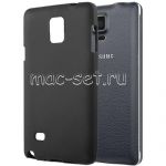 Чехол-накладка силиконовый для Samsung Galaxy Note 4 N910 (черный 1.2мм)