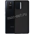 Чехол-накладка силиконовый для Samsung Galaxy S10 Lite G770 (черный 1.0мм) матовый