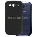 Чехол-накладка силиконовый для Samsung Galaxy S3 I9300 (черный 1.2мм)