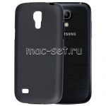 Чехол-накладка силиконовый для Samsung Galaxy S4 mini I9190 / I9192 / I9195 (черный 1.2мм)