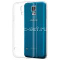 Чехол-накладка силиконовый для Samsung Galaxy S5 G900 (прозрачный 1.0мм)