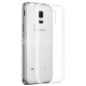 Чехол-накладка силиконовый для Samsung Galaxy S5 mini G800 (прозрачный 0.5мм)