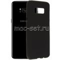 Чехол-накладка силиконовый для Samsung Galaxy S8 G950 (черный 1.2мм)