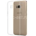 Чехол-накладка силиконовый для Samsung Galaxy S8+ G955 (прозрачный 1.0мм)